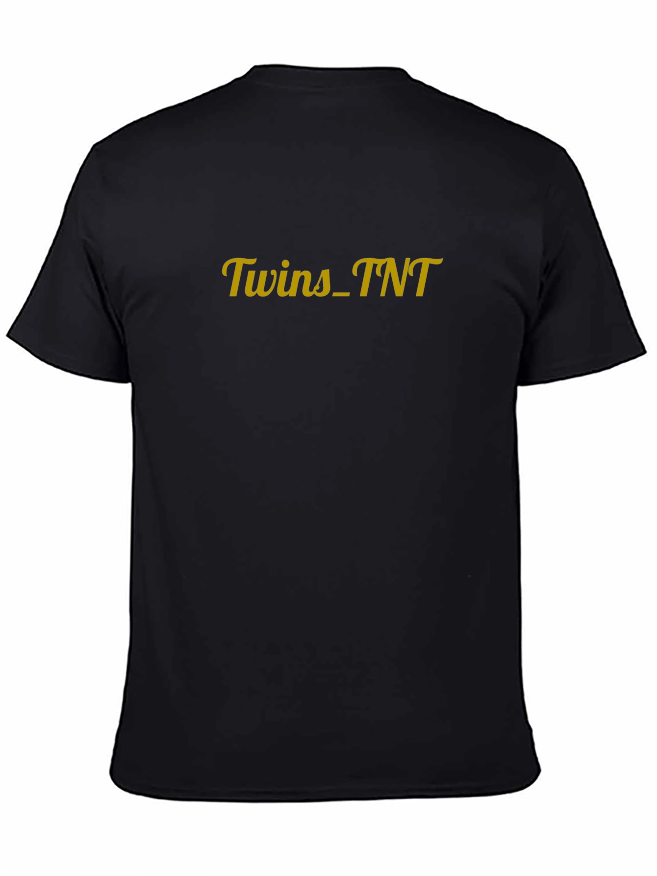 Twins_TNT Black T-Shirt