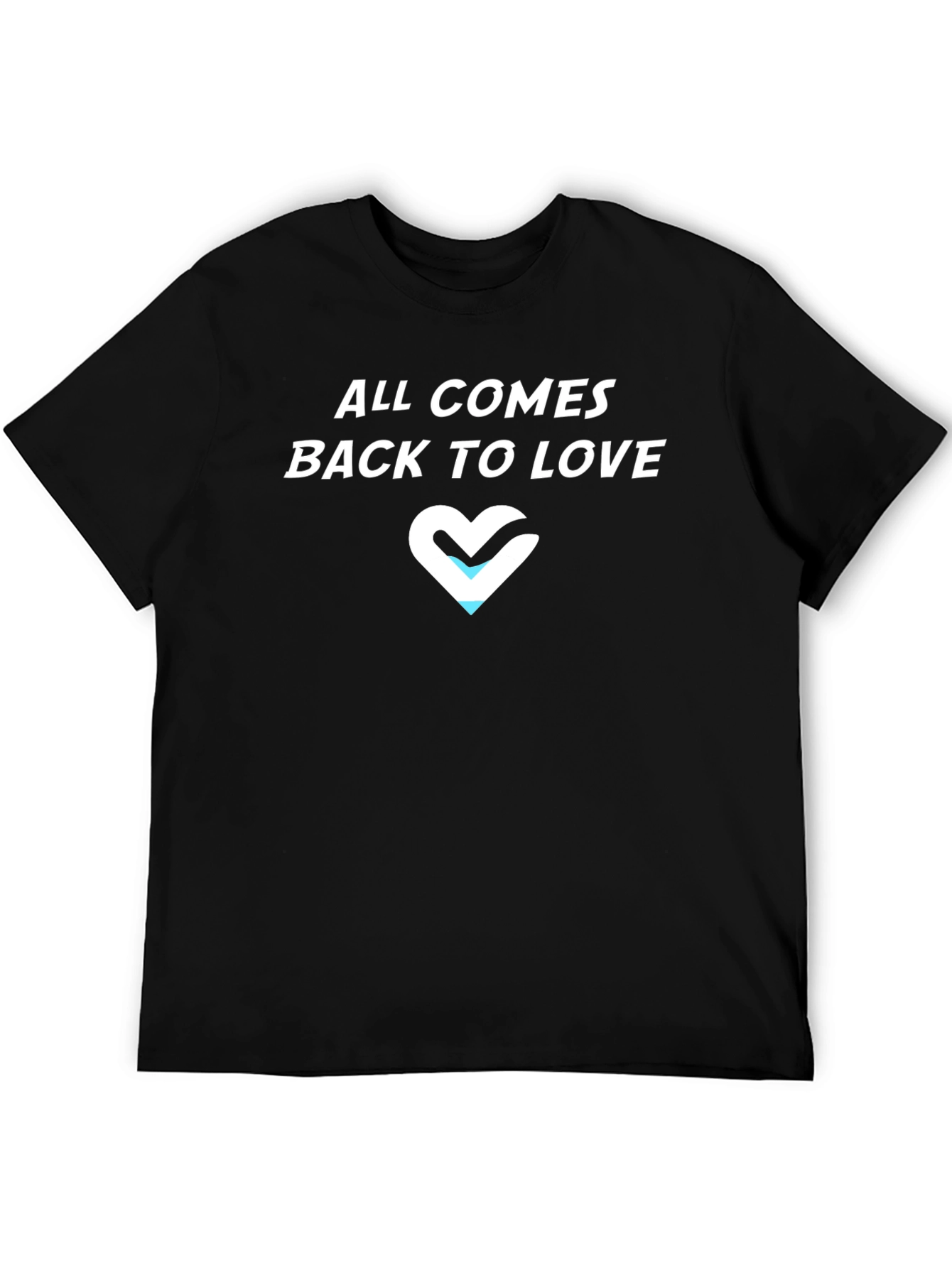 All Comes Back to Love Tee - Black