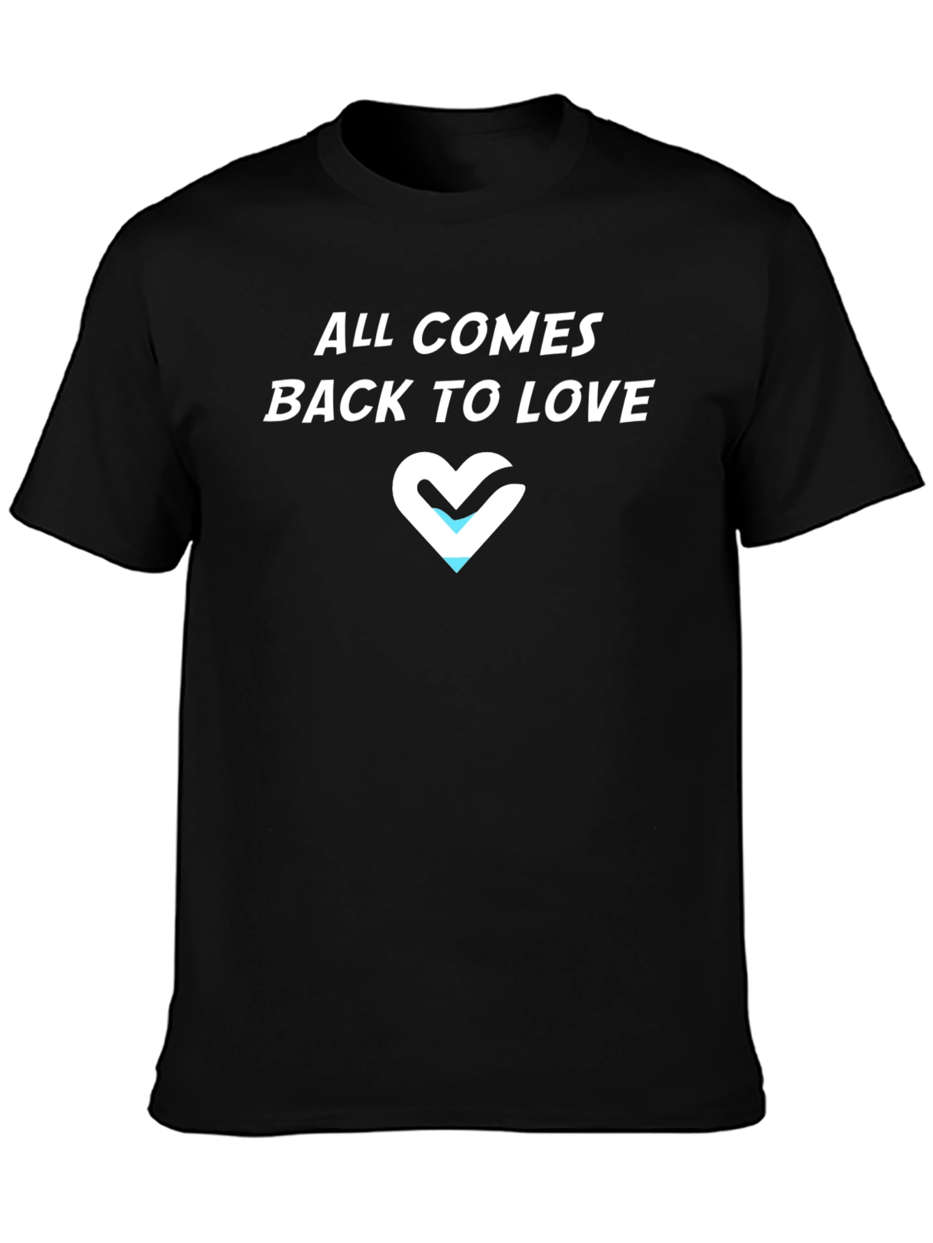 All Comes Back to Love Tee - Black