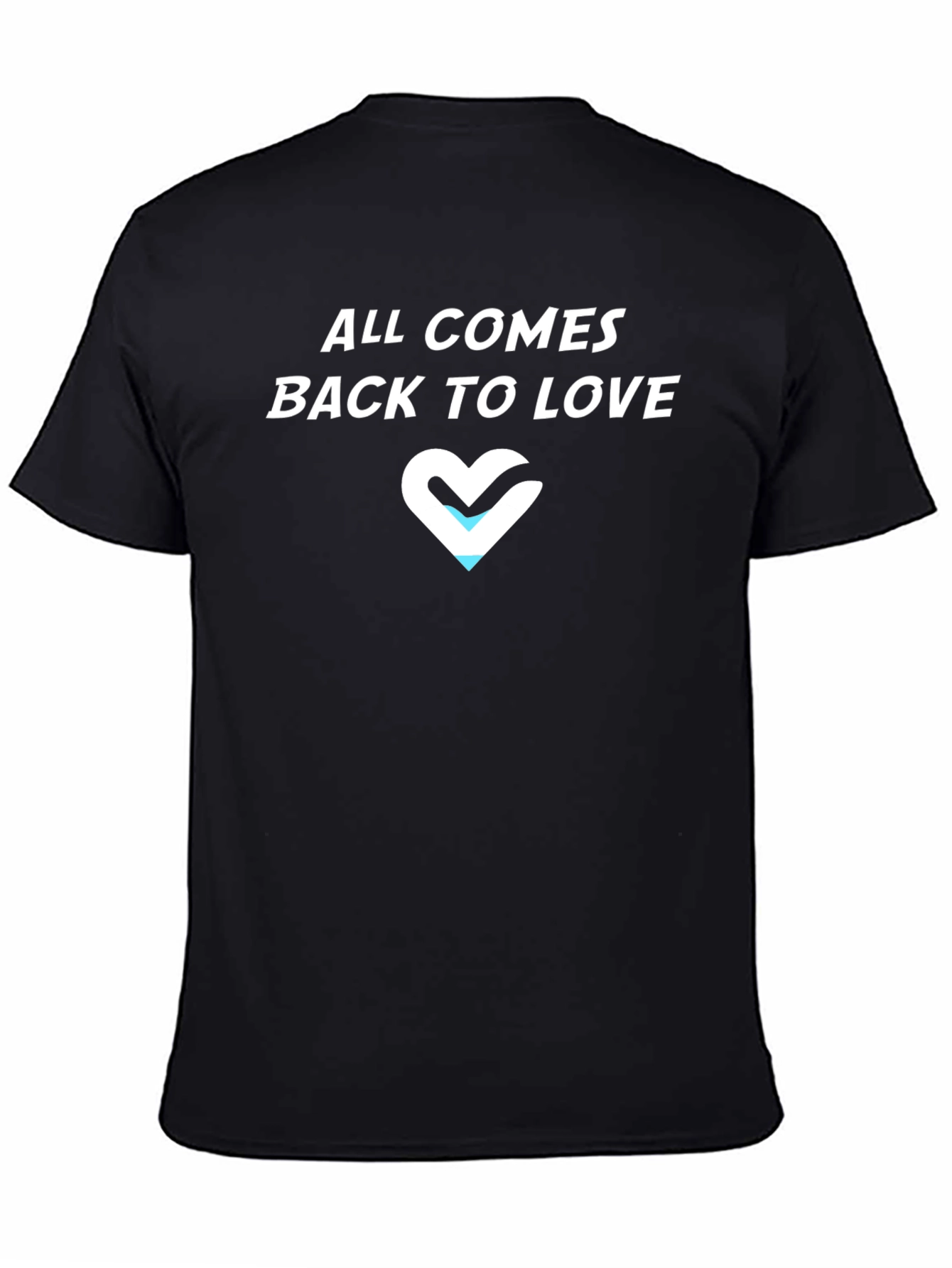 All Comes Back to Love Tee - Black