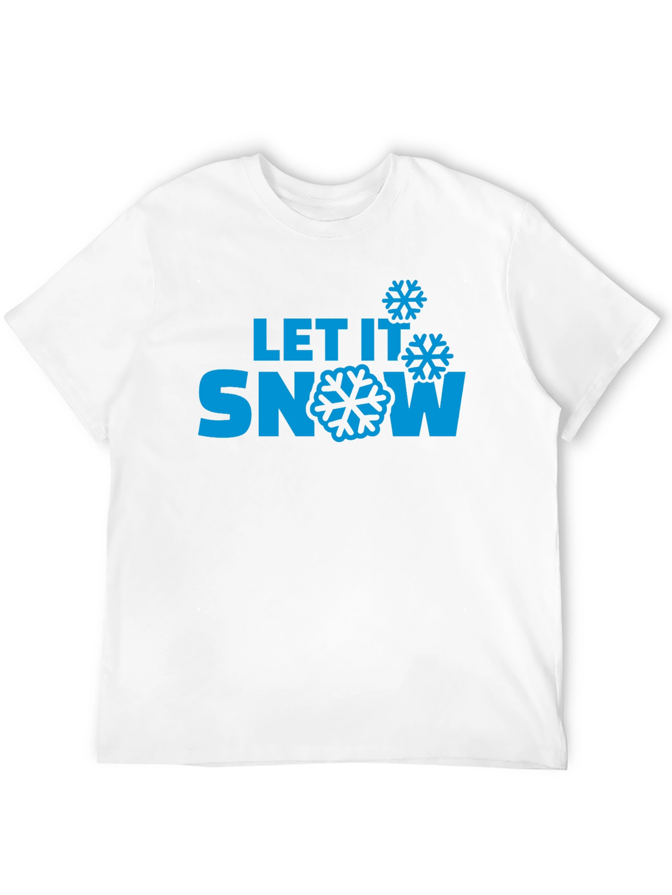 Let It Snow Graphic Tee - Winter Holiday Shirt