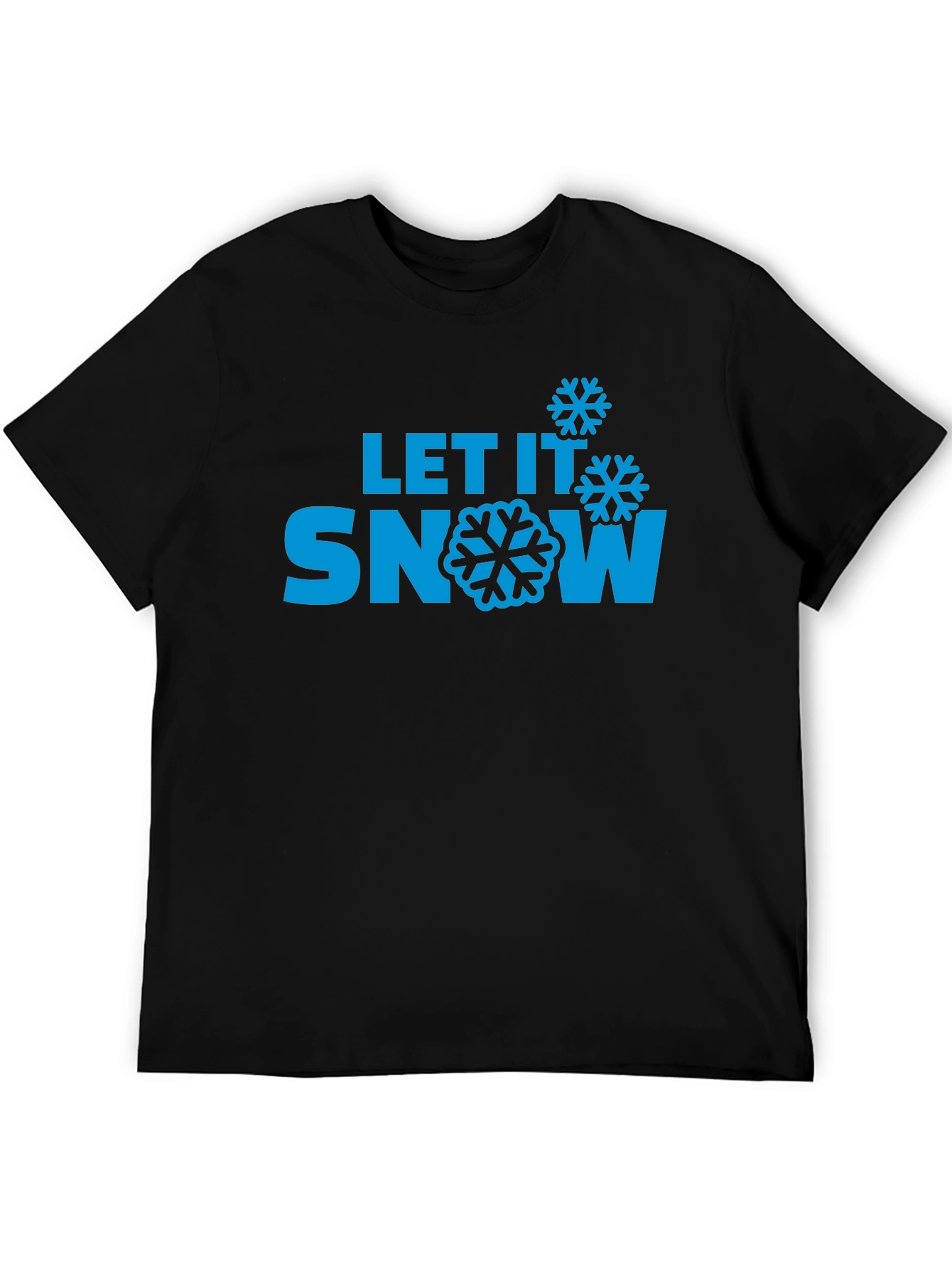 Let It Snow Graphic Tee - Winter Holiday Shirt