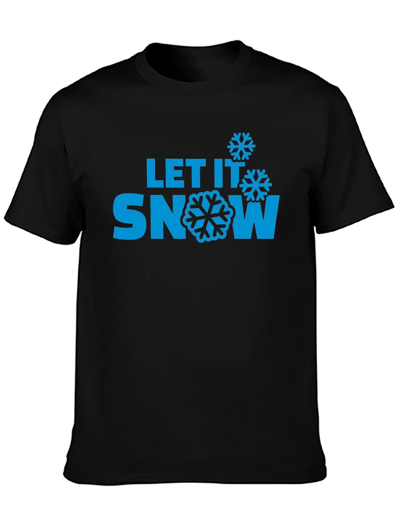 Let It Snow Graphic Tee - Winter Holiday Shirt
