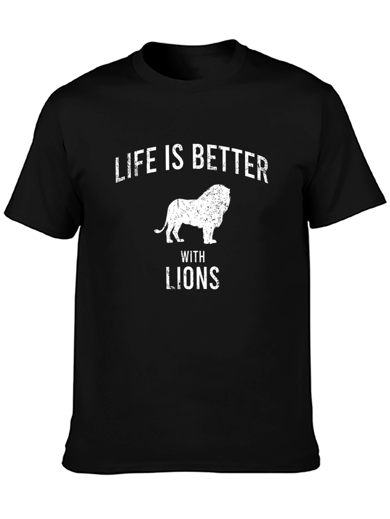 Life is Better with Lions Graphic Tee