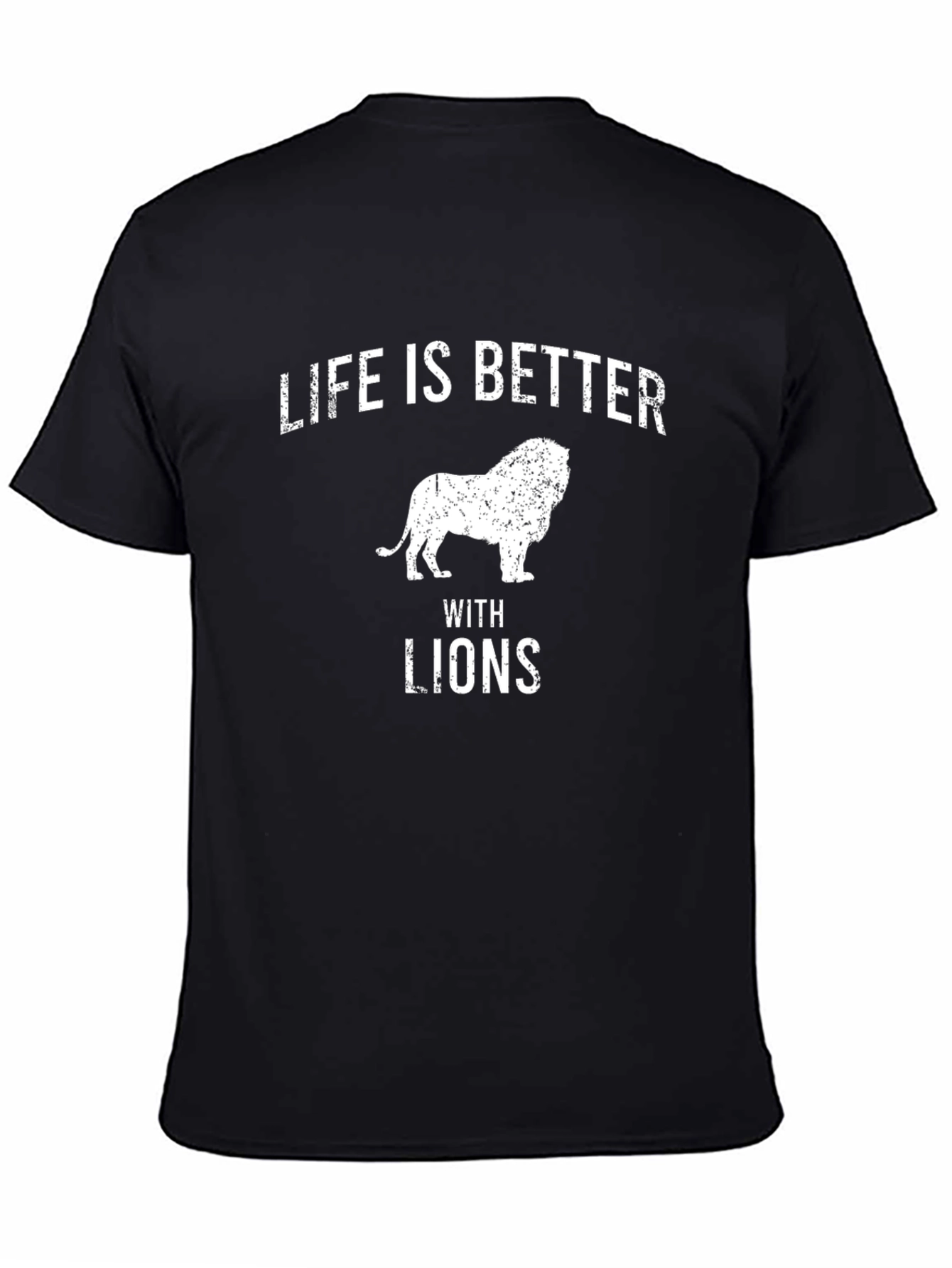 Life is Better with Lions Graphic Tee
