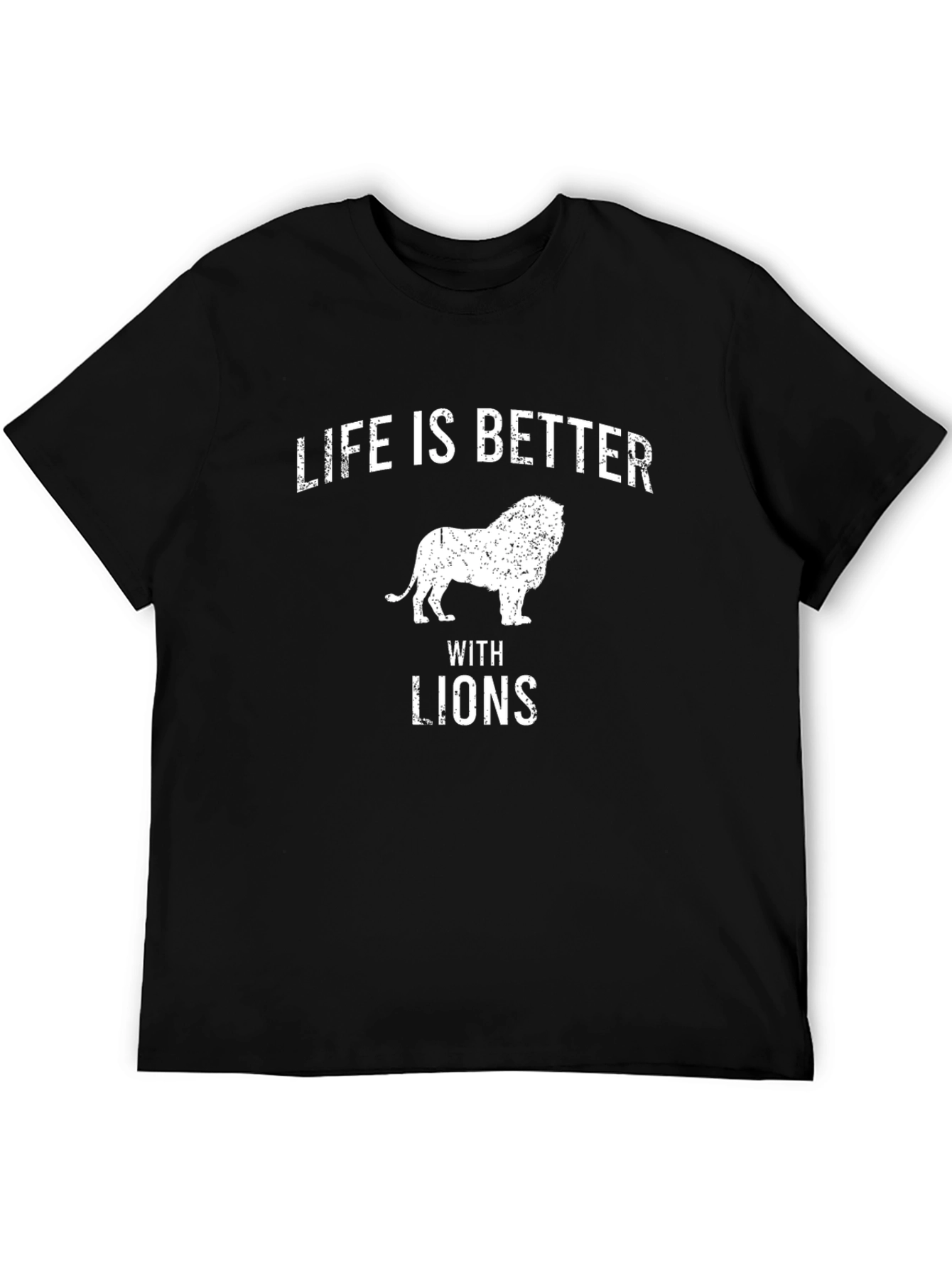 Life is Better with Lions Graphic Tee