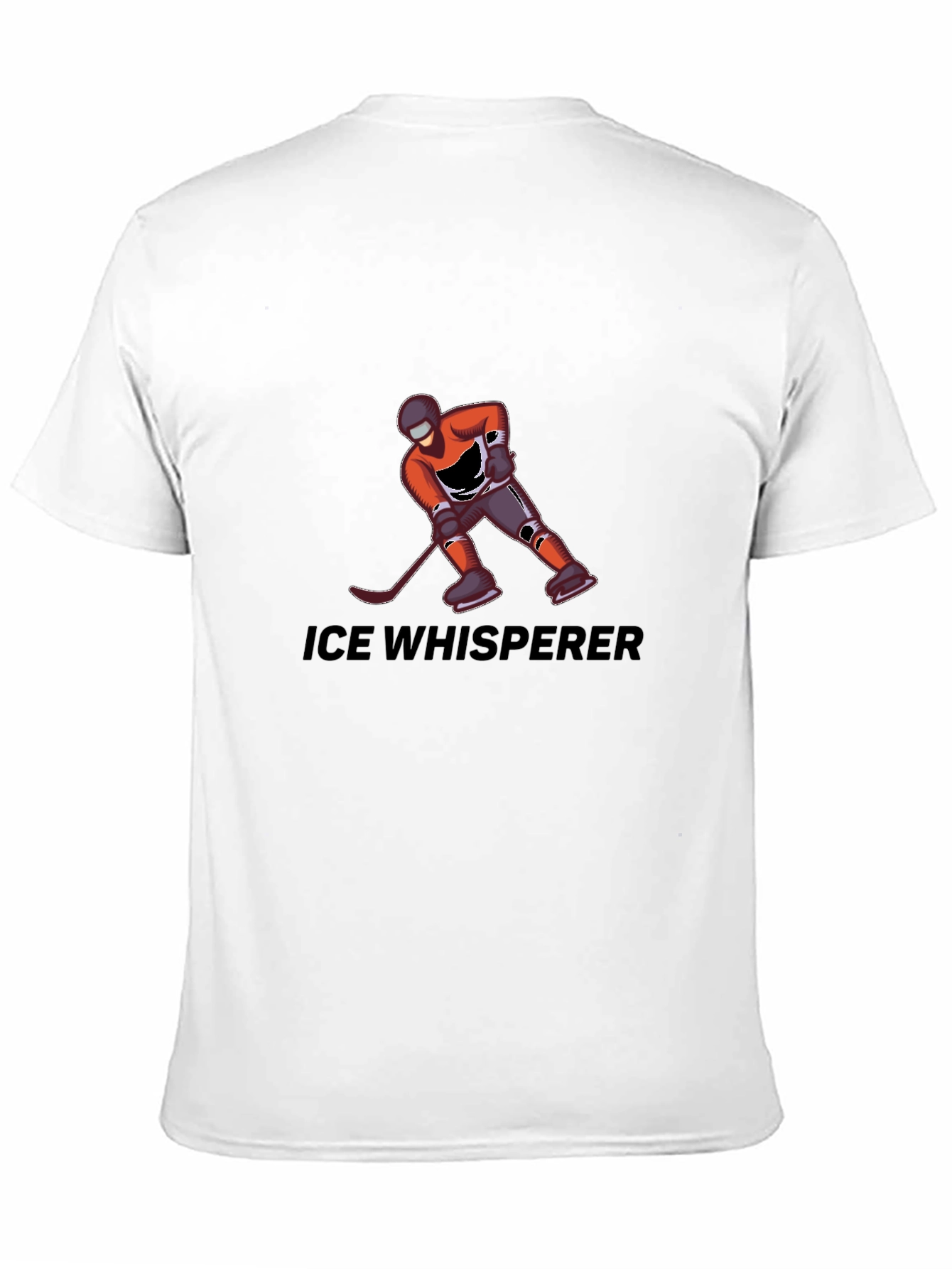 Ice Whisperer T-Shirt - Hockey Player Design