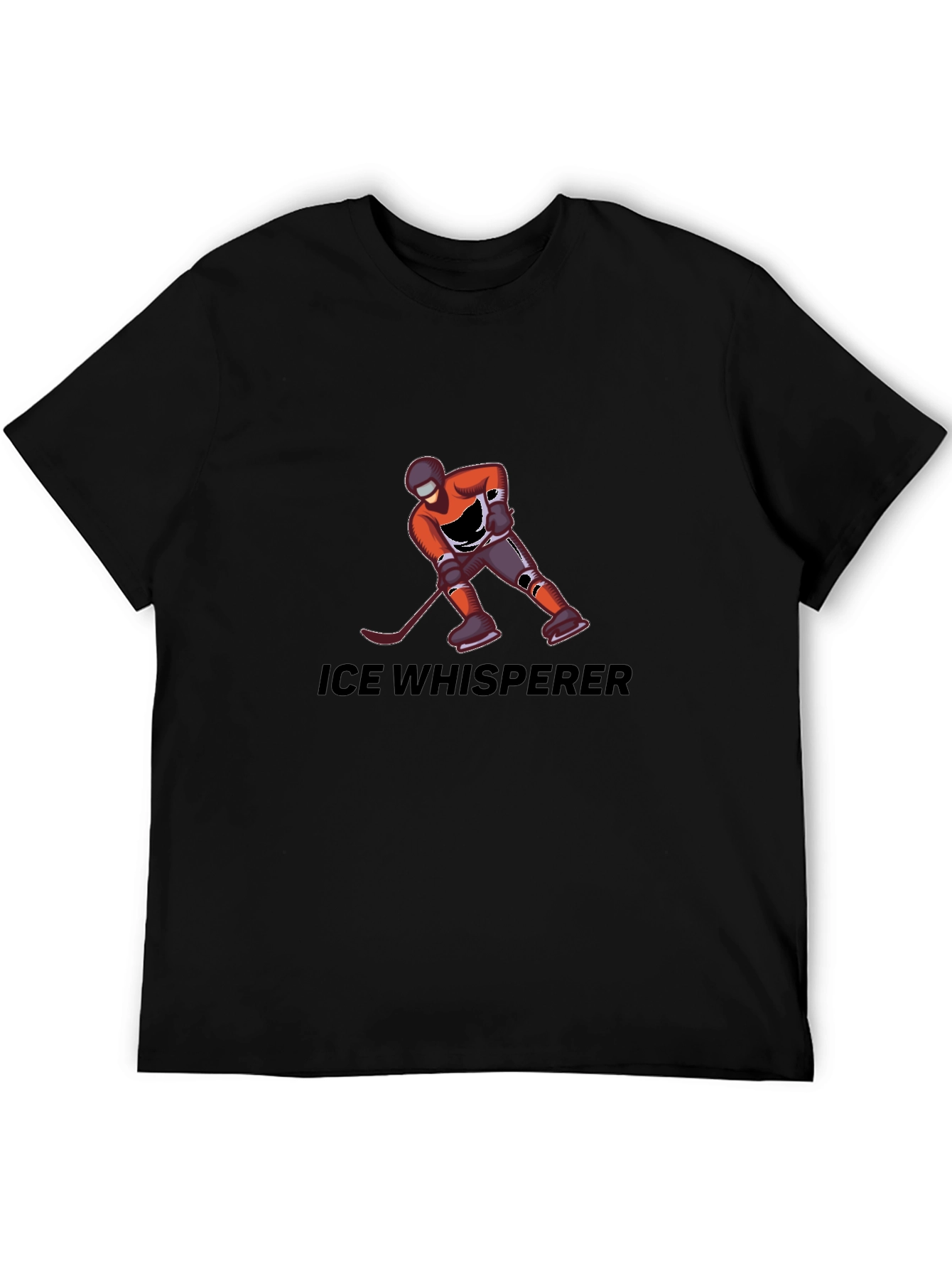 Ice Whisperer T-Shirt - Hockey Player Design