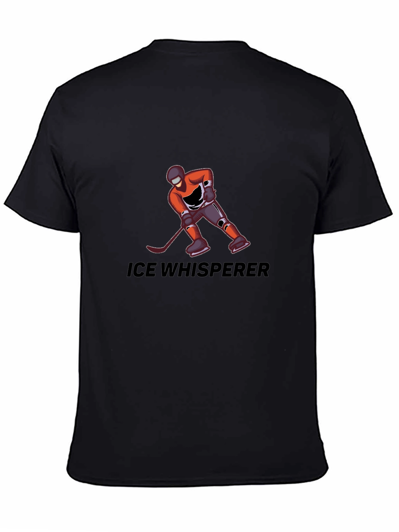 Ice Whisperer T-Shirt - Hockey Player Design