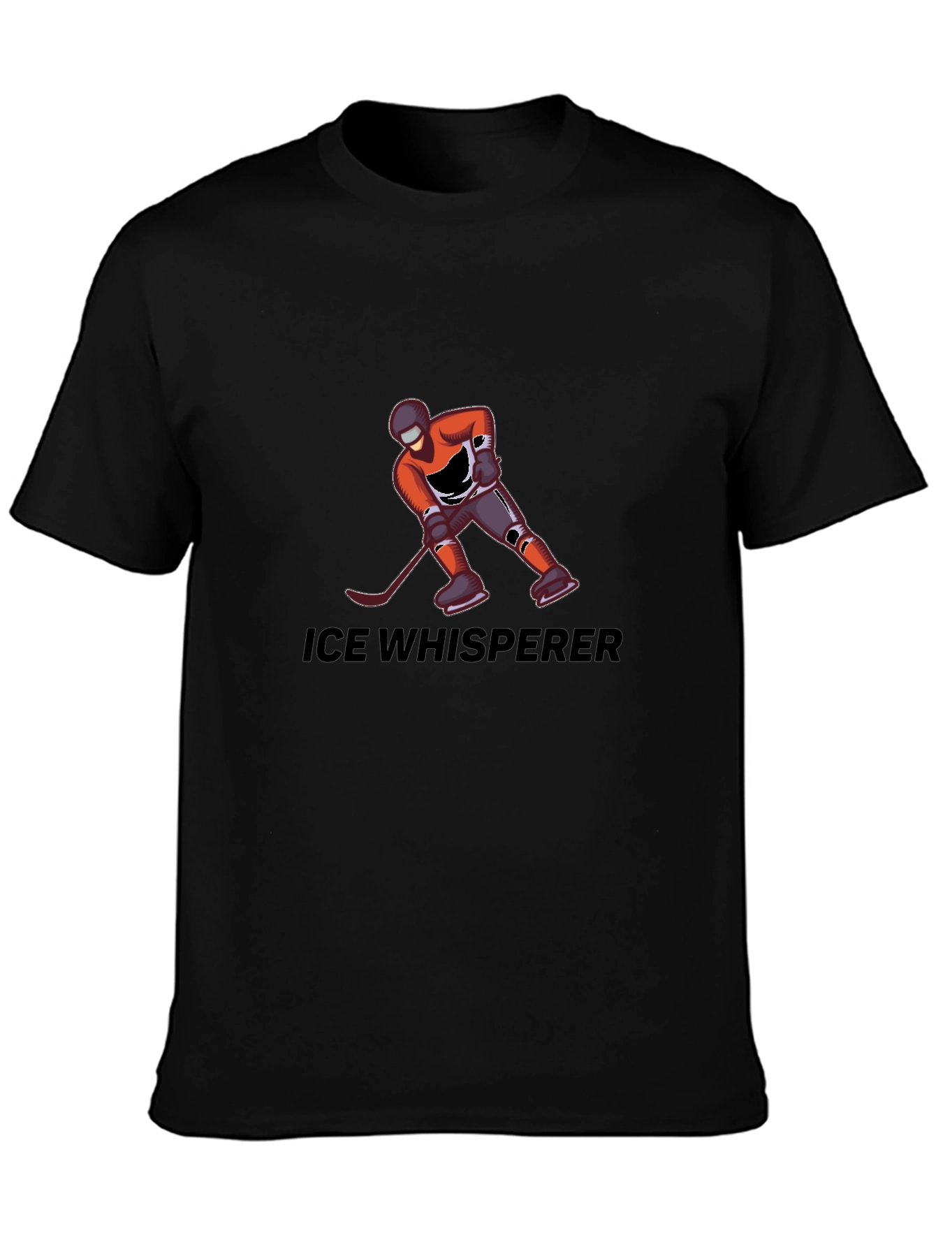 Ice Whisperer T-Shirt - Hockey Player Design