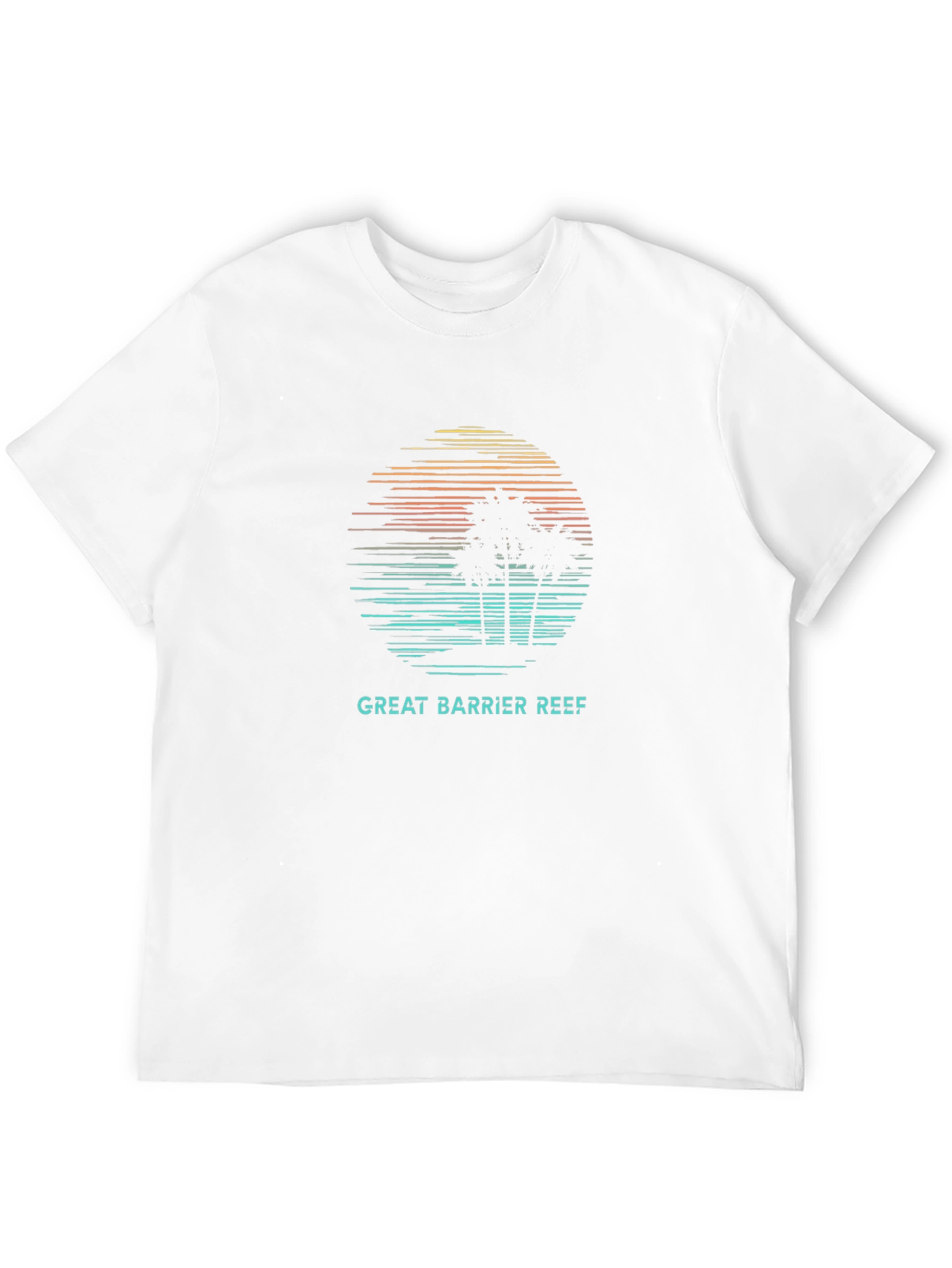 Great Barrier Reef Graphic T-Shirt - Black