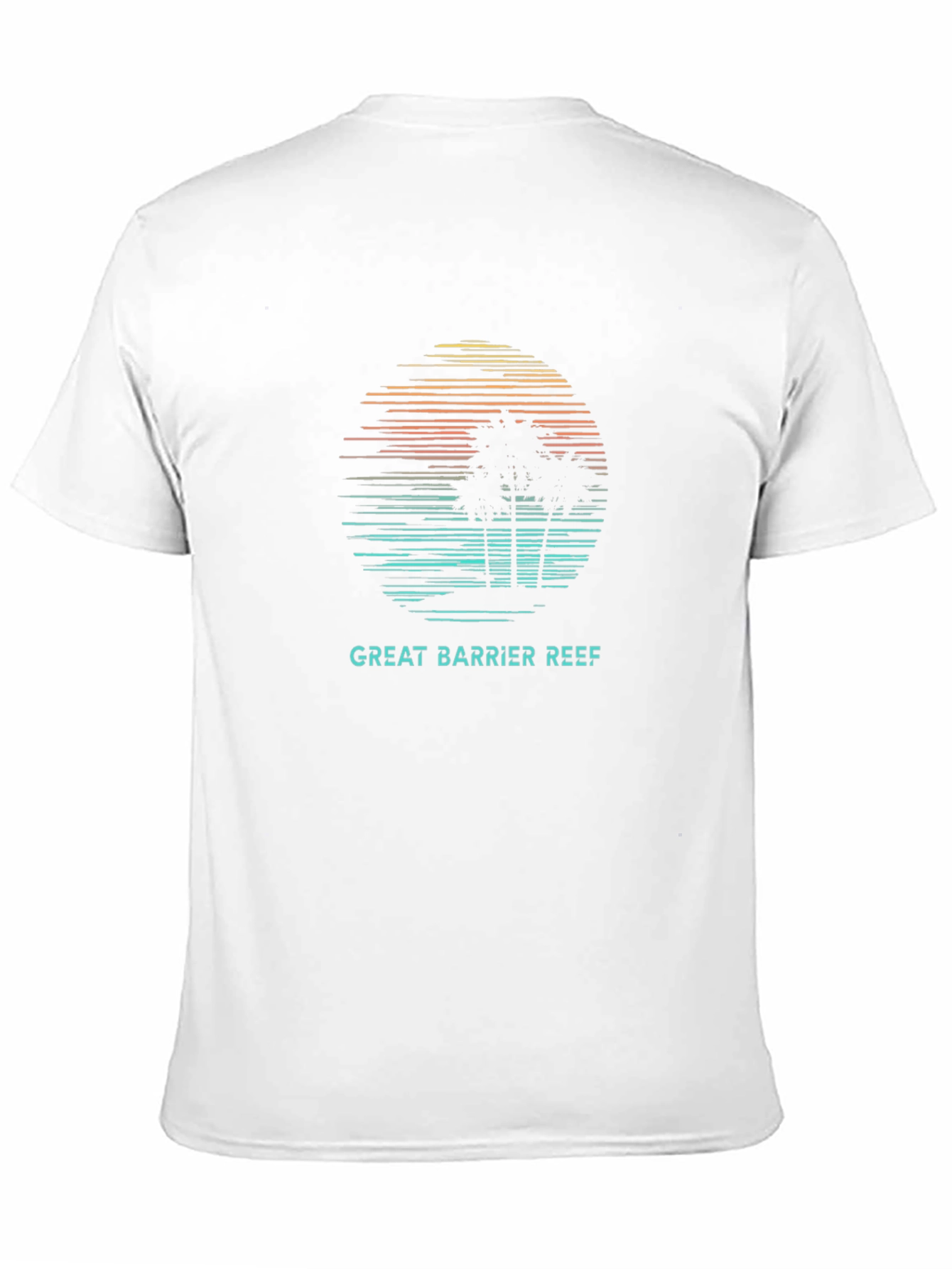 Great Barrier Reef Graphic T-Shirt - Black
