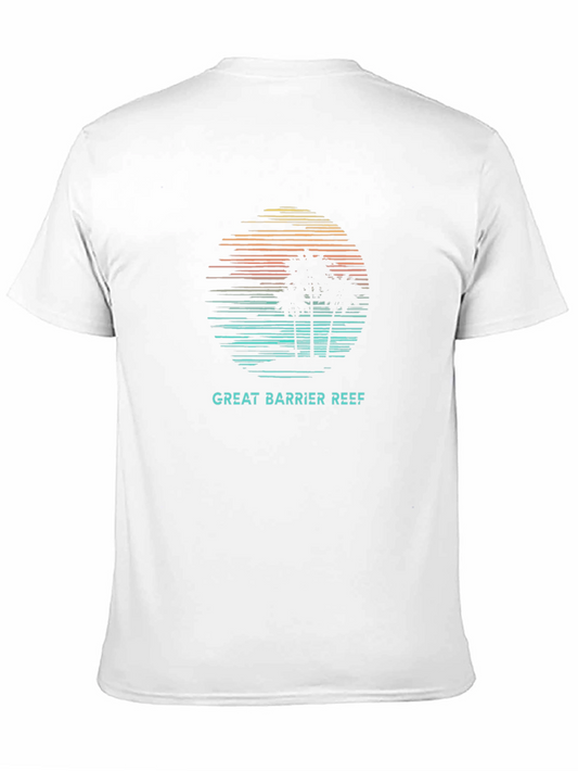 Great Barrier Reef Graphic T-Shirt - Black