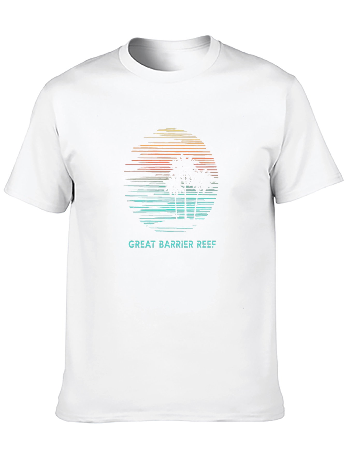 Great Barrier Reef Graphic T-Shirt - Black