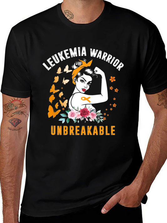 Leukemia Warrior Unbreakable T-Shirt