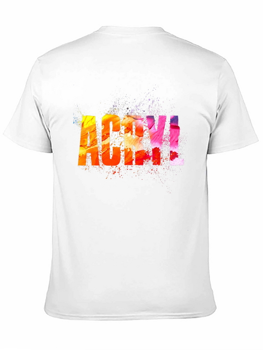 ACRYL Colorful Graphic Tee