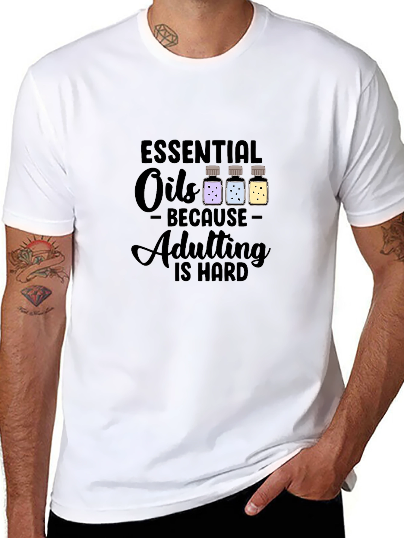 Essential Oils Adulting T-Shirt