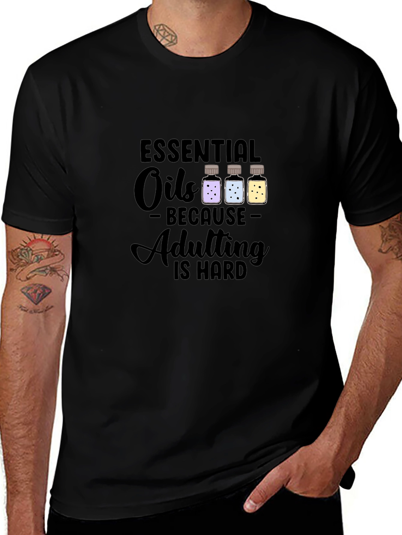 Essential Oils Adulting T-Shirt