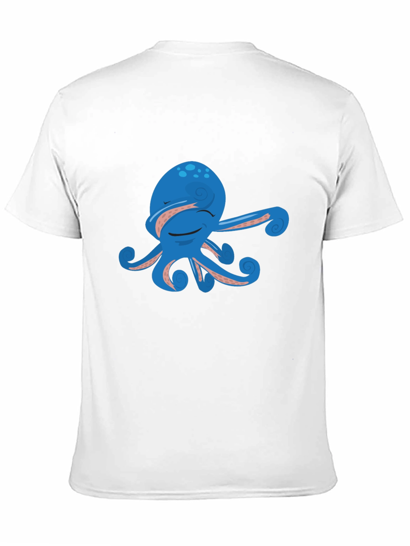 Cool Octopus Graphic Tee - Mens Black Shirt