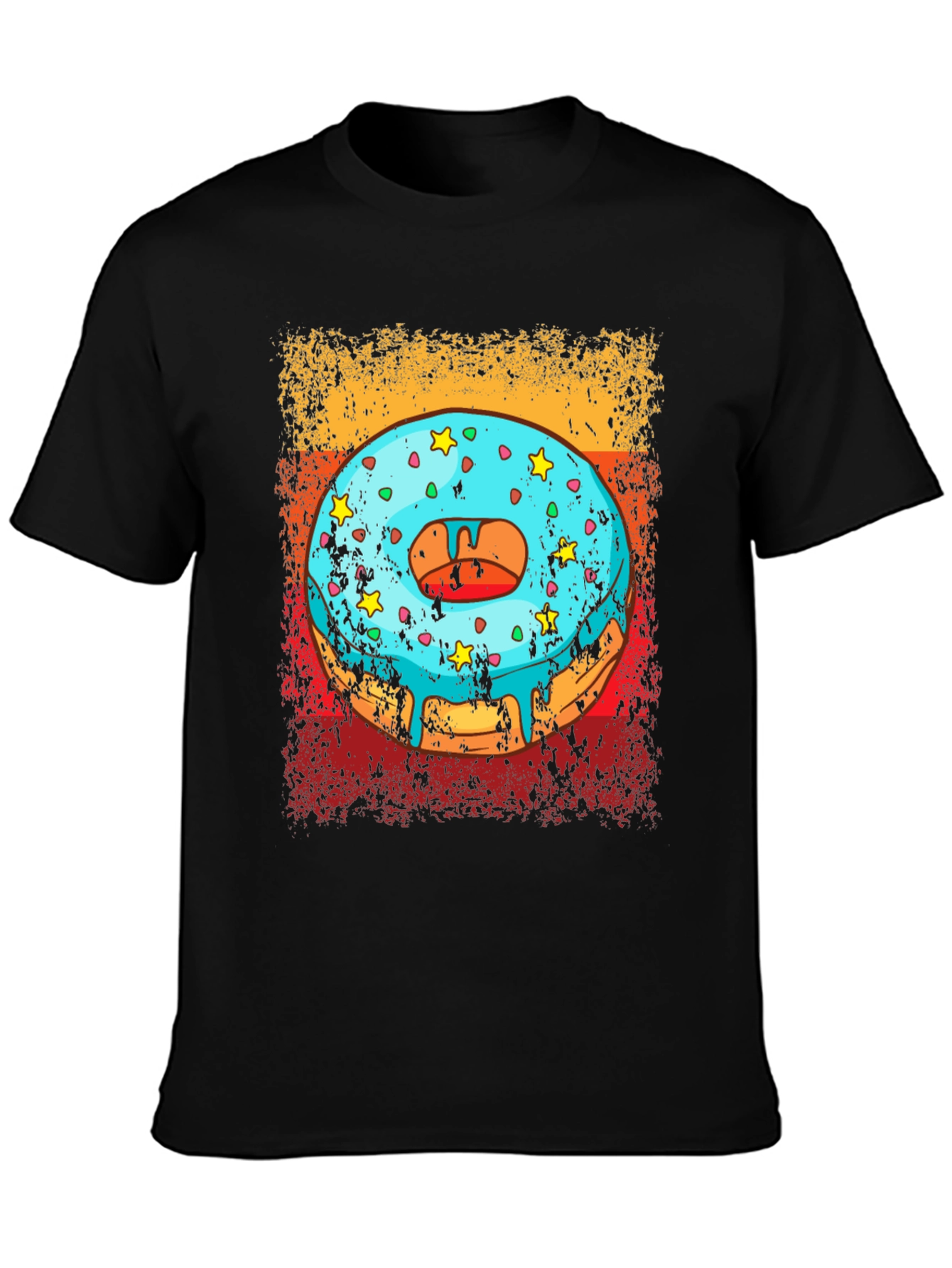 Donut Graphic Tee - Novelty T-Shirt