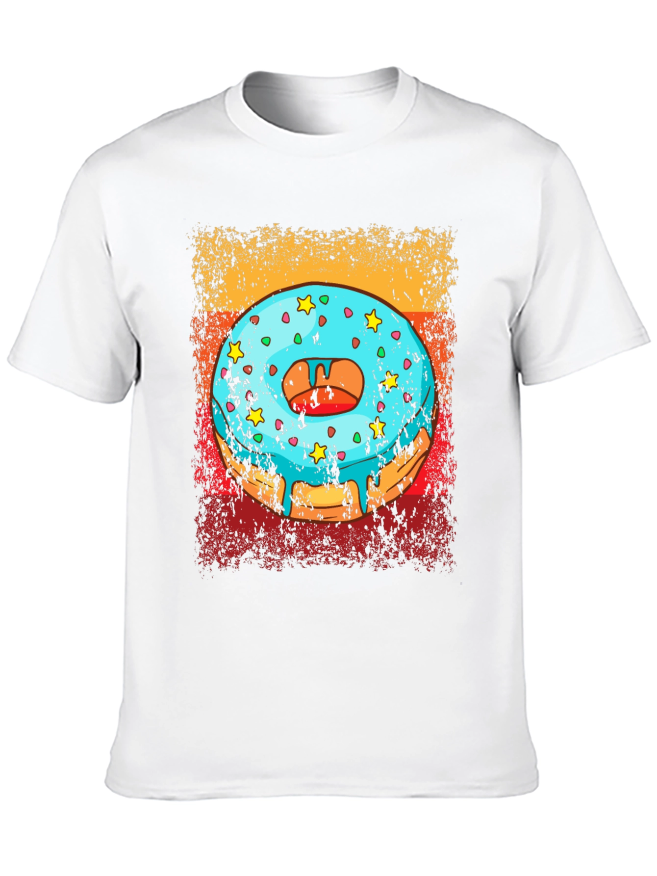 Donut Graphic Tee - Novelty T-Shirt