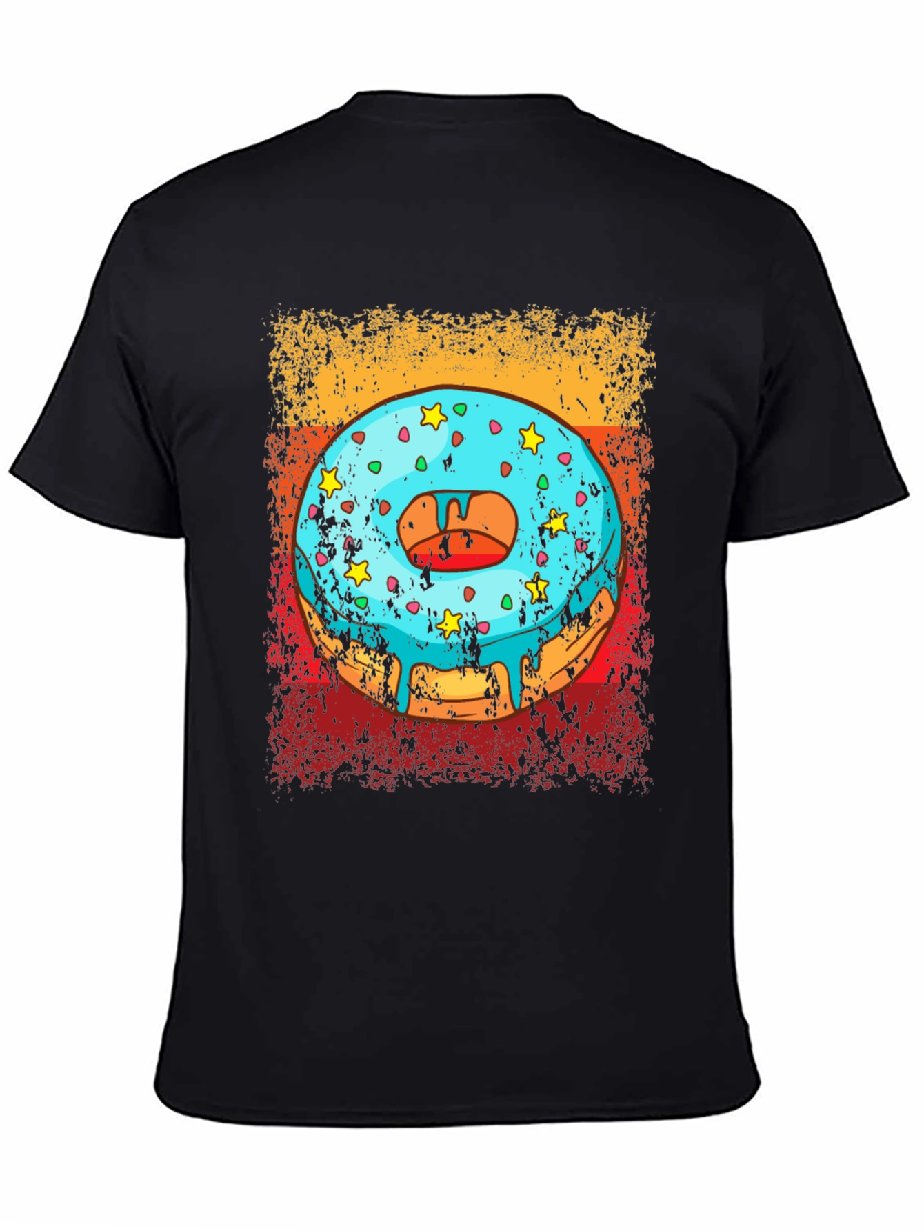Donut Graphic Tee - Novelty T-Shirt