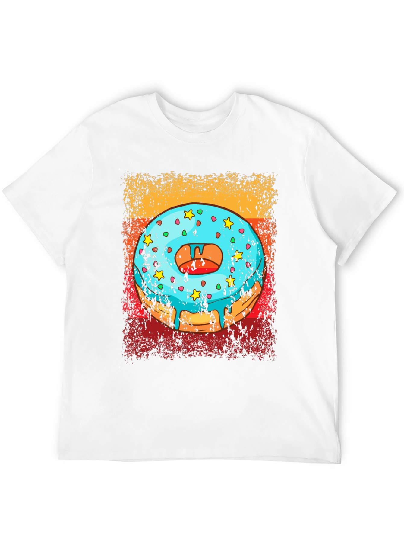 Donut Graphic Tee - Novelty T-Shirt