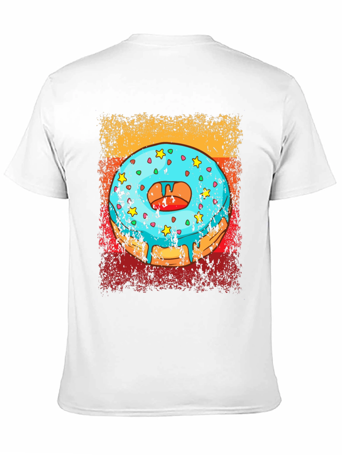 Donut Graphic Tee - Novelty T-Shirt