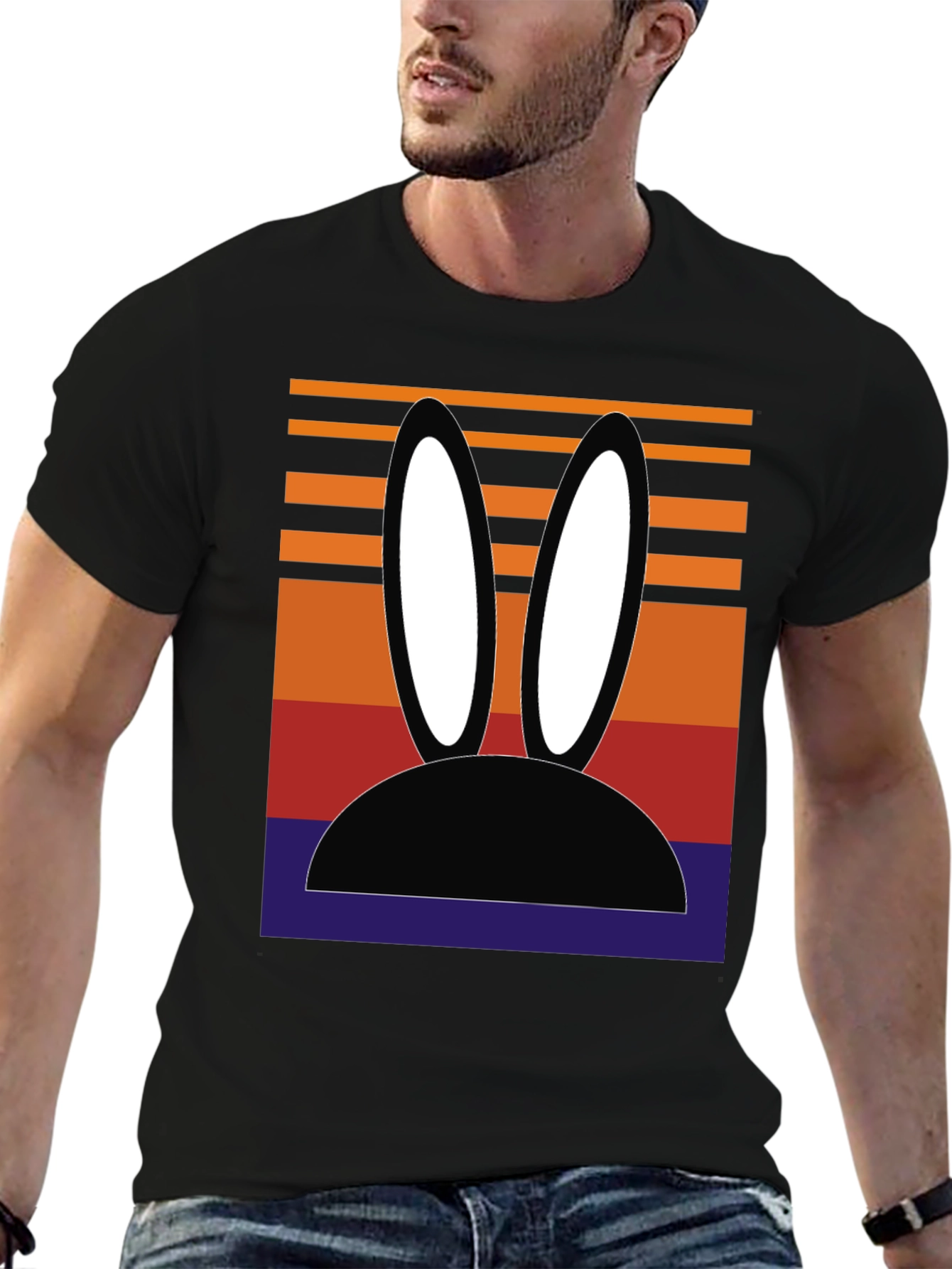 Retro Bunny Ears Graphic Tee