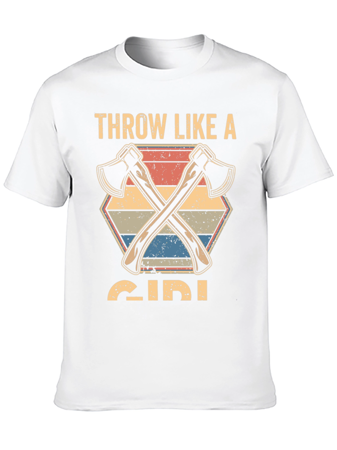 Throw Like A Girl Axe T-Shirt