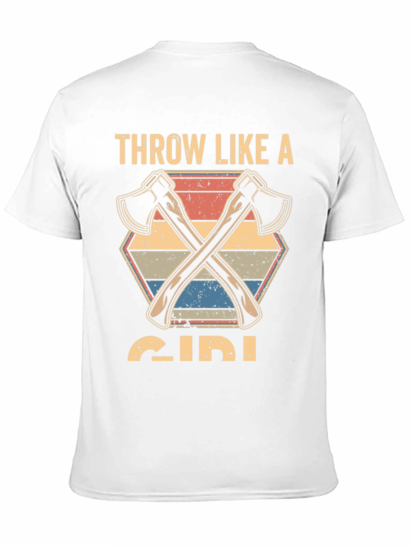 Throw Like A Girl Axe T-Shirt