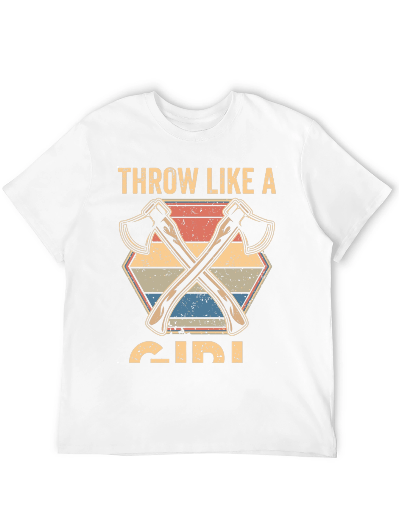 Throw Like A Girl Axe T-Shirt