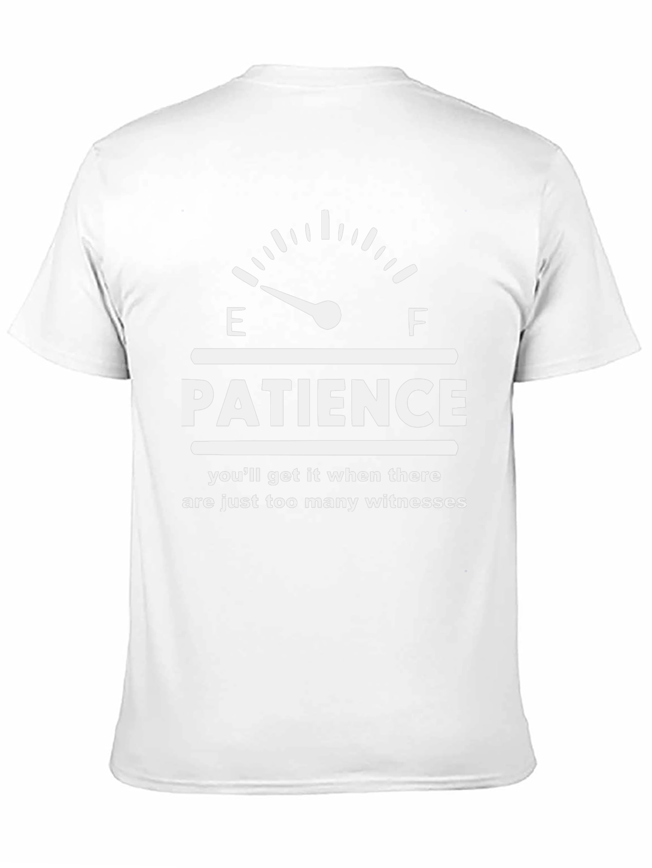 Patience Gauge Graphic T-Shirt