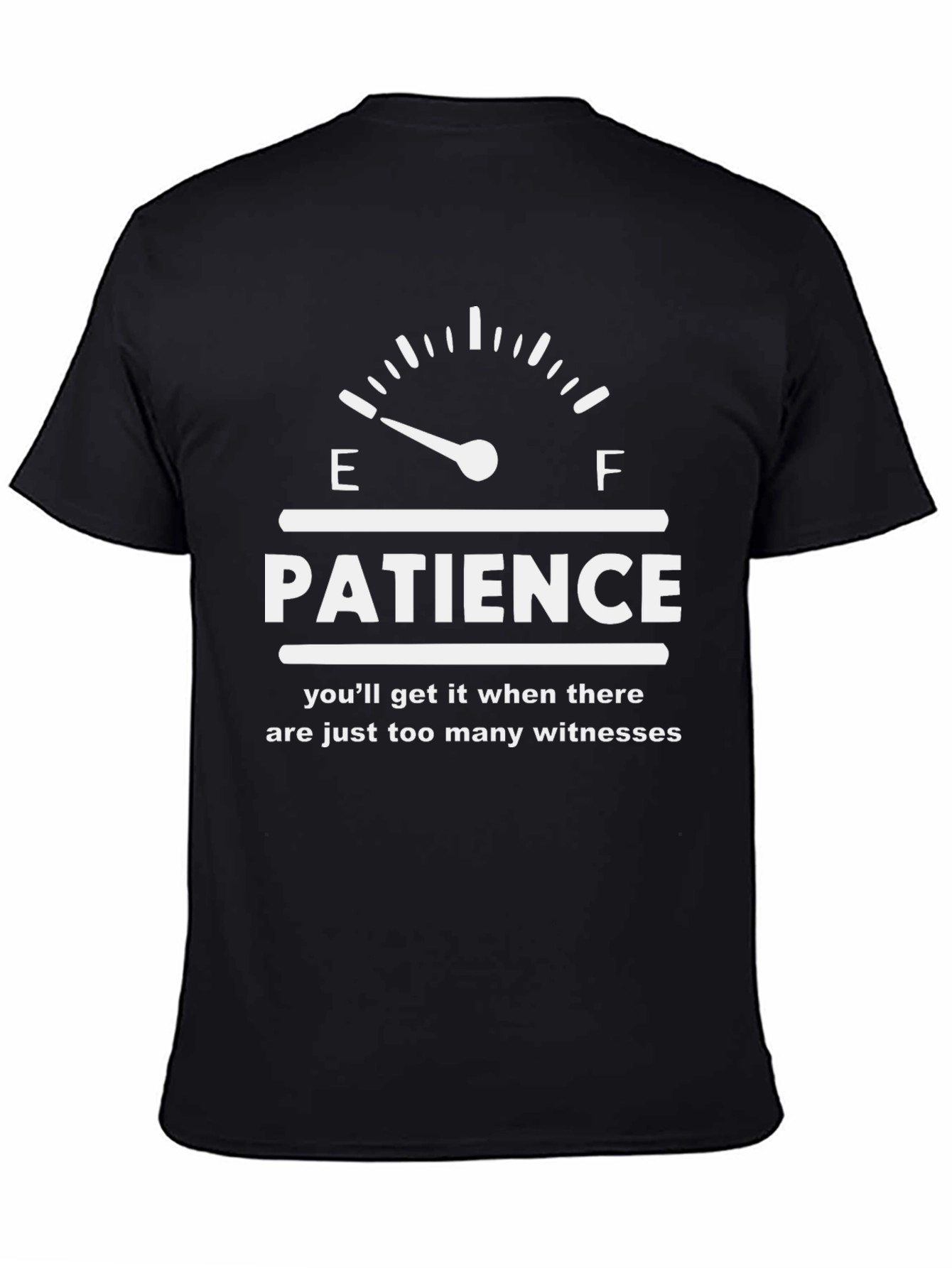 Patience Gauge Graphic T-Shirt