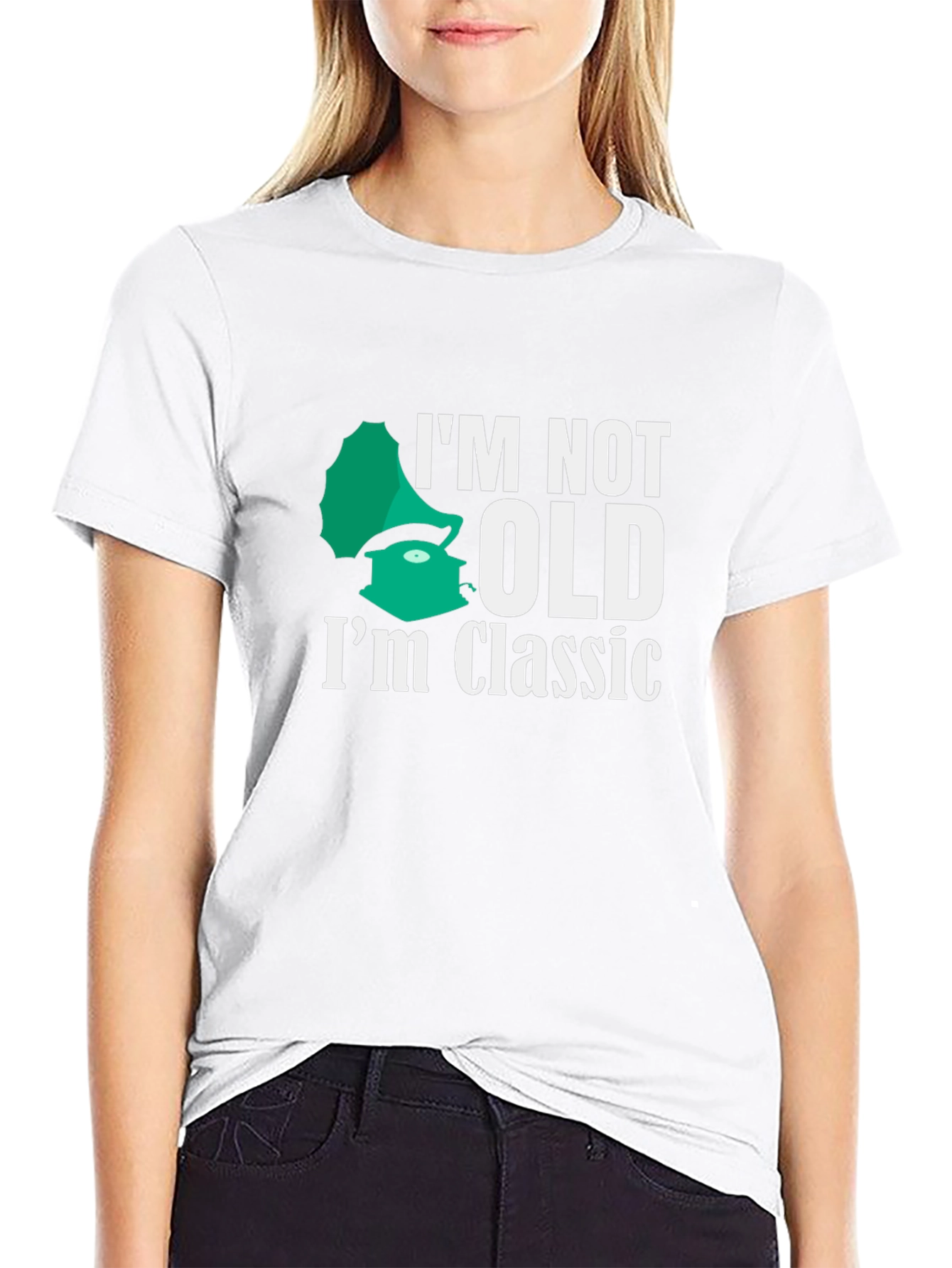 Classic Gramophone T-Shirt - Im Not Old
