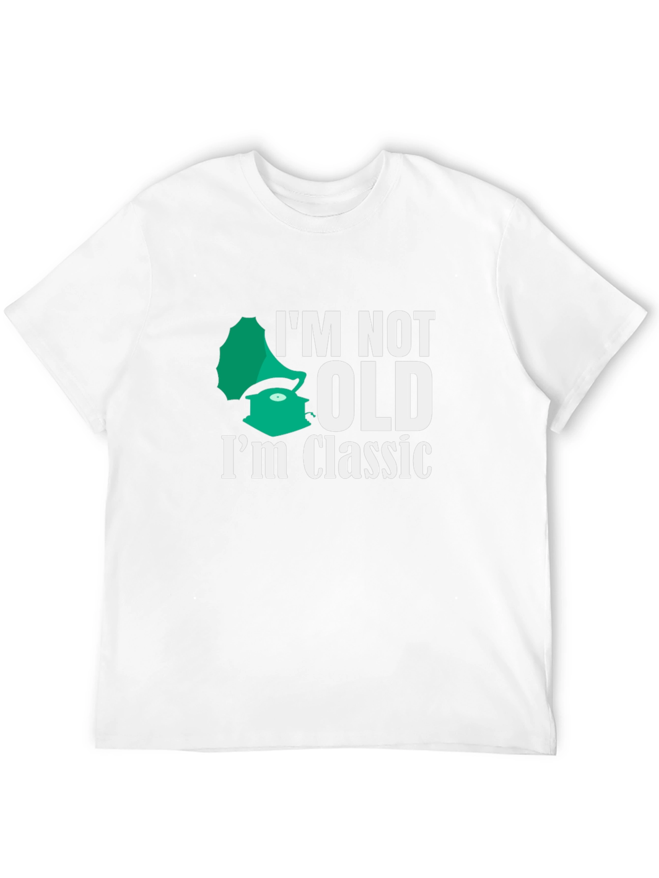 Classic Gramophone T-Shirt - Im Not Old