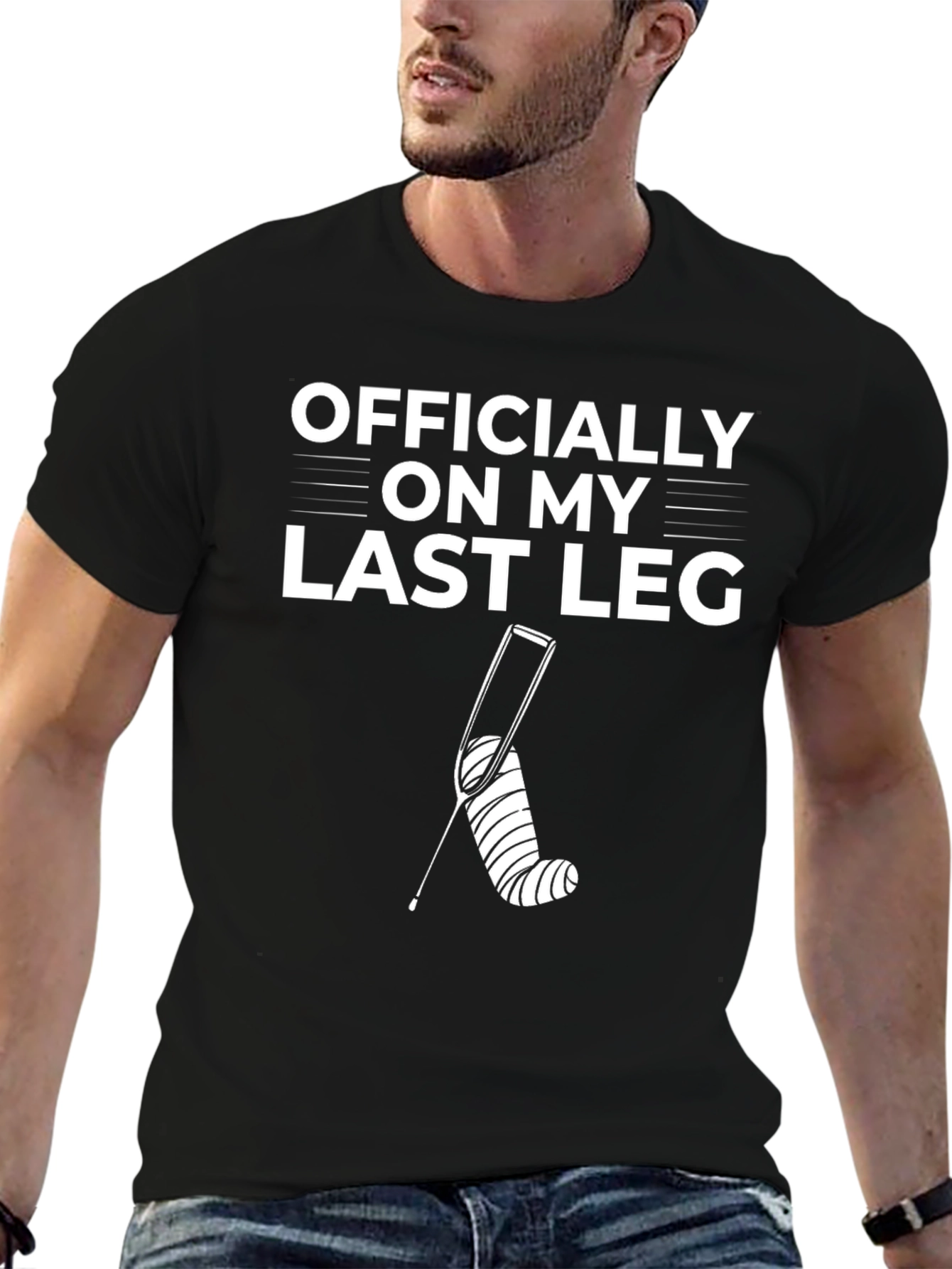 Officially On My Last Leg Graphic T-Shirt