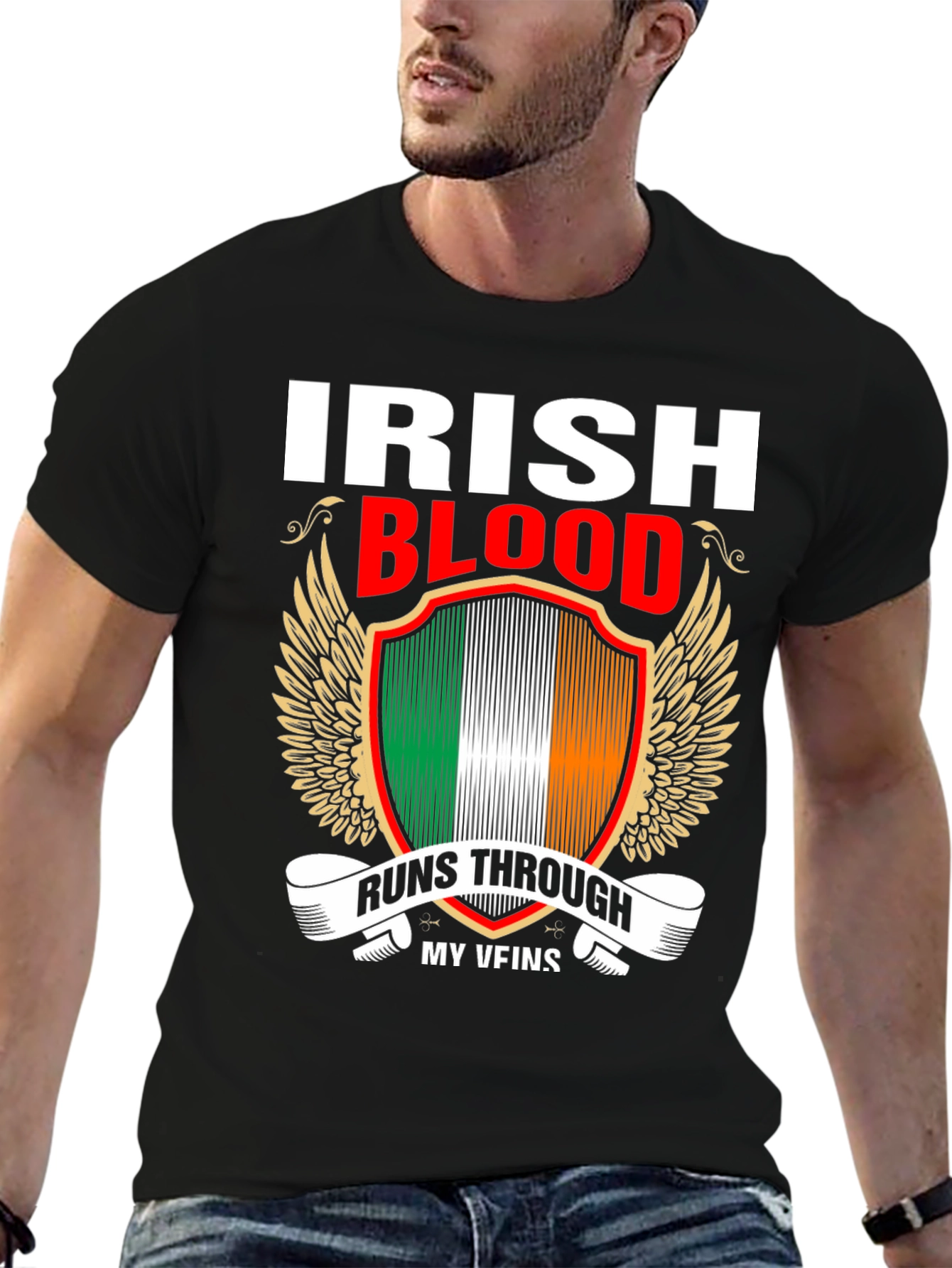 Irish Blood Runs Through My Veins T-Shirt