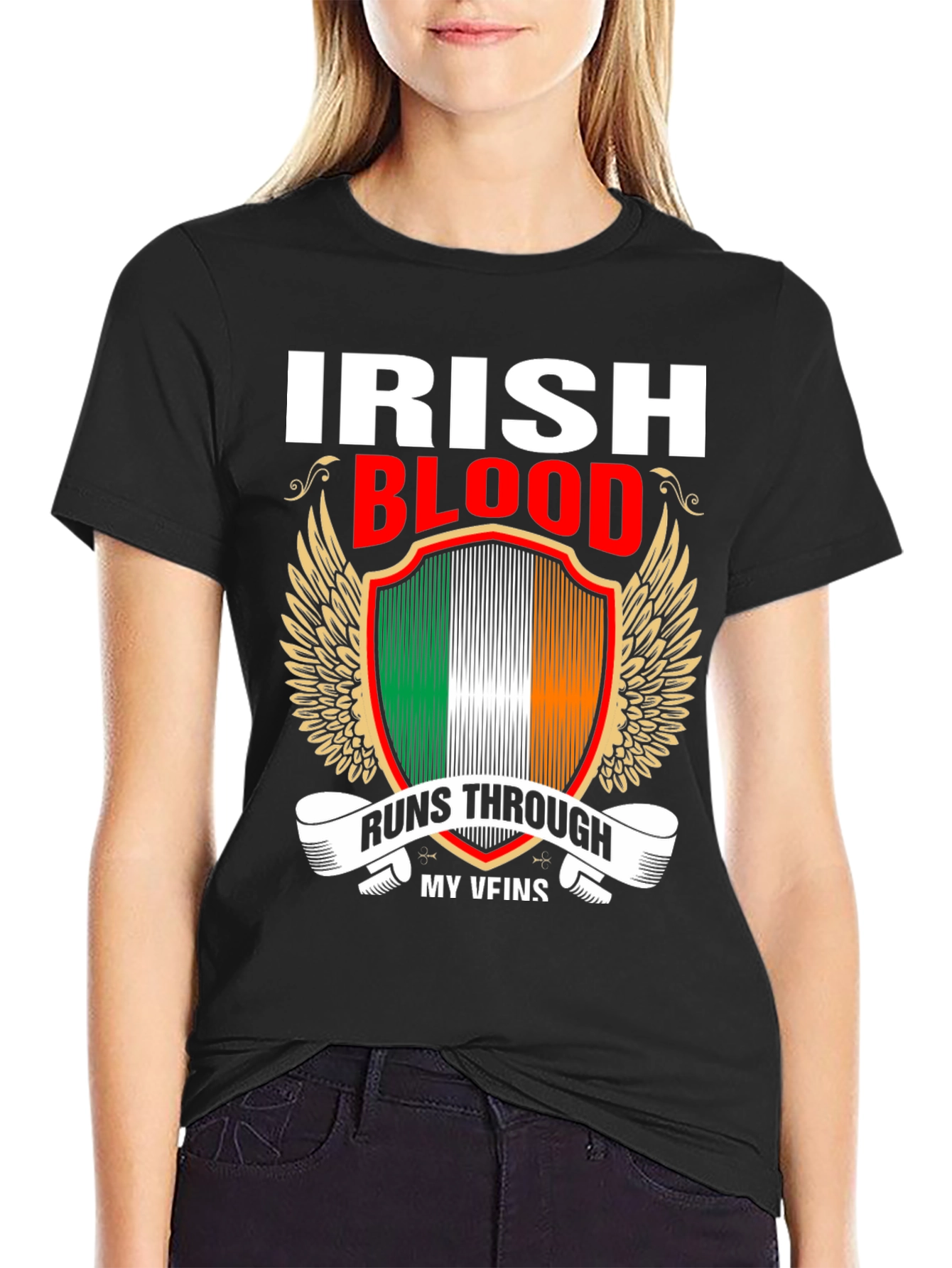 Irish Blood Runs Through My Veins T-Shirt