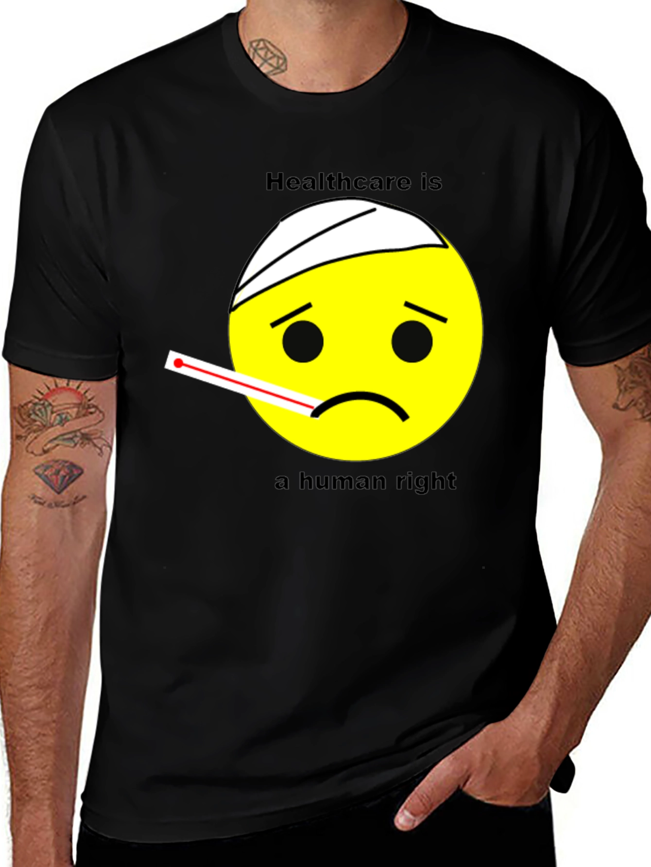Healthcare is a Human Right Graphic Tee