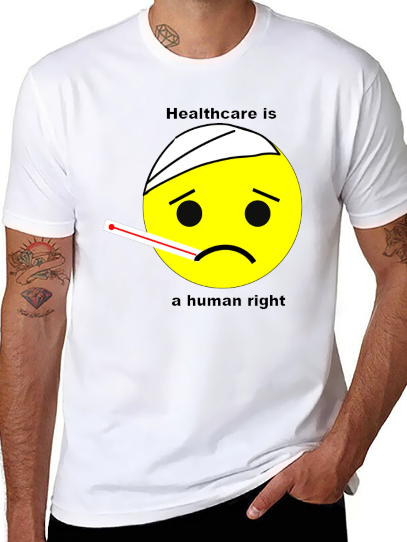 Healthcare is a Human Right Graphic Tee