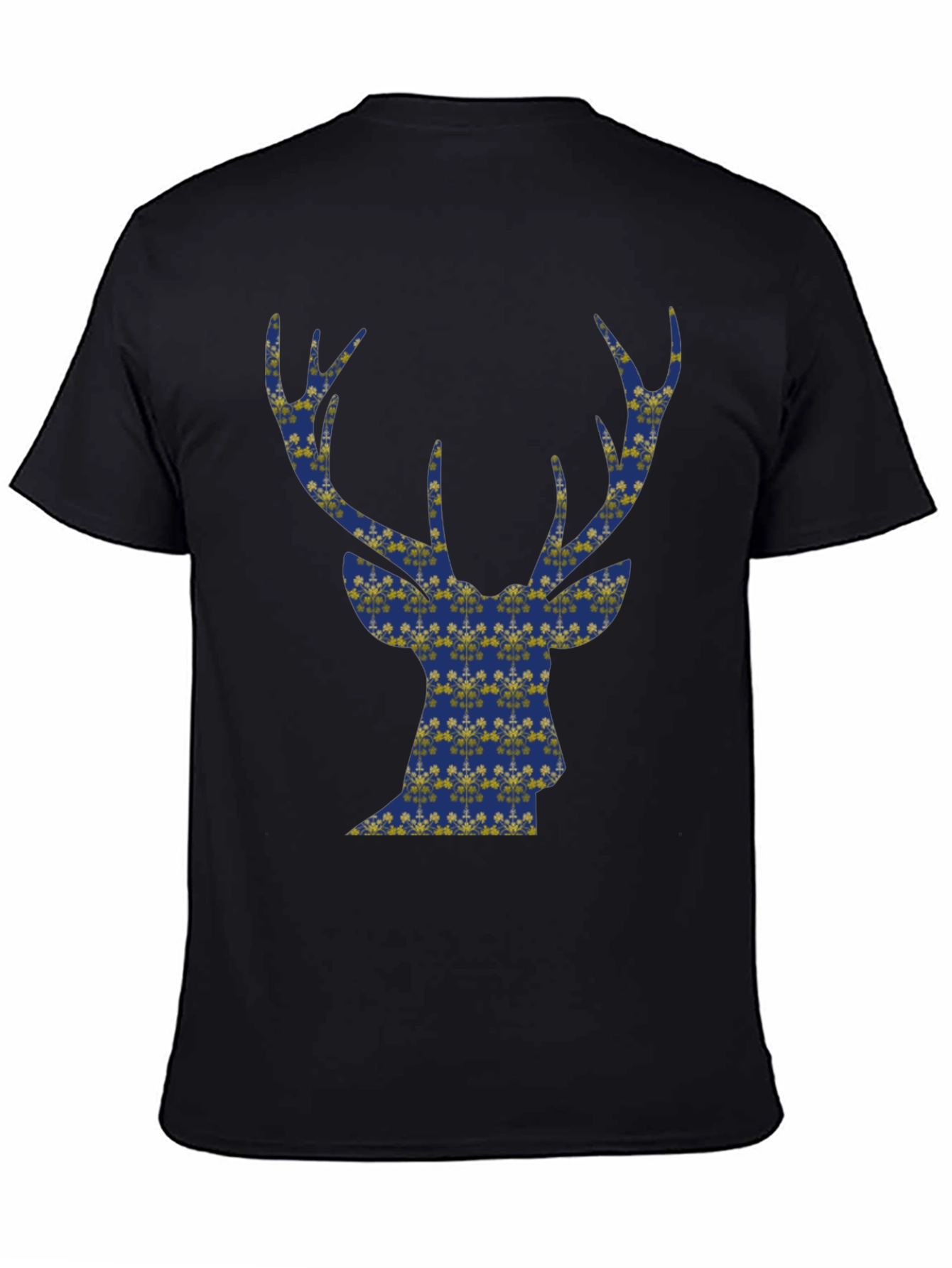 Deer Silhouette T-Shirt - Stylish Holiday Graphic Tee
