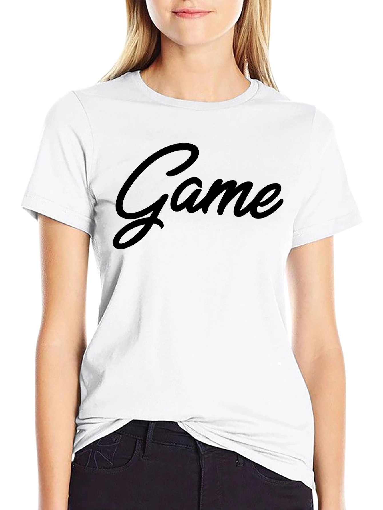 Game On Black T-Shirt - Stylish Casual Wear