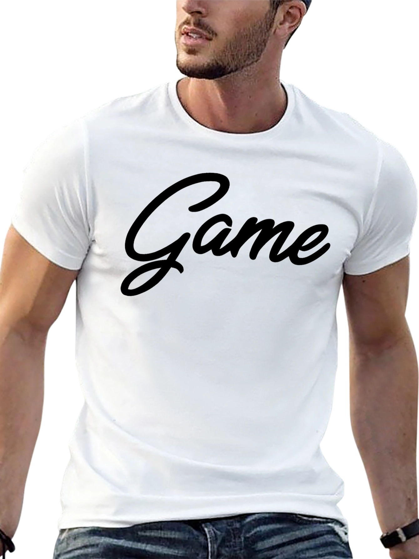 Game On Black T-Shirt - Stylish Casual Wear