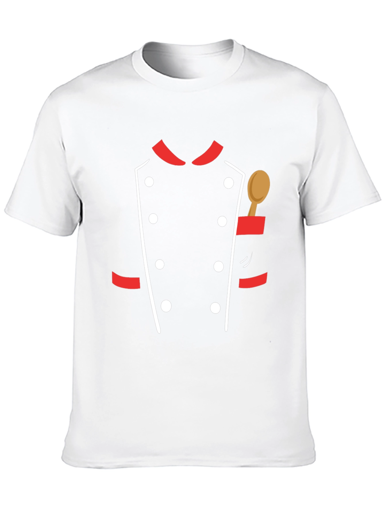 Chef Uniform T-Shirt - Fun Cook Costume Tee