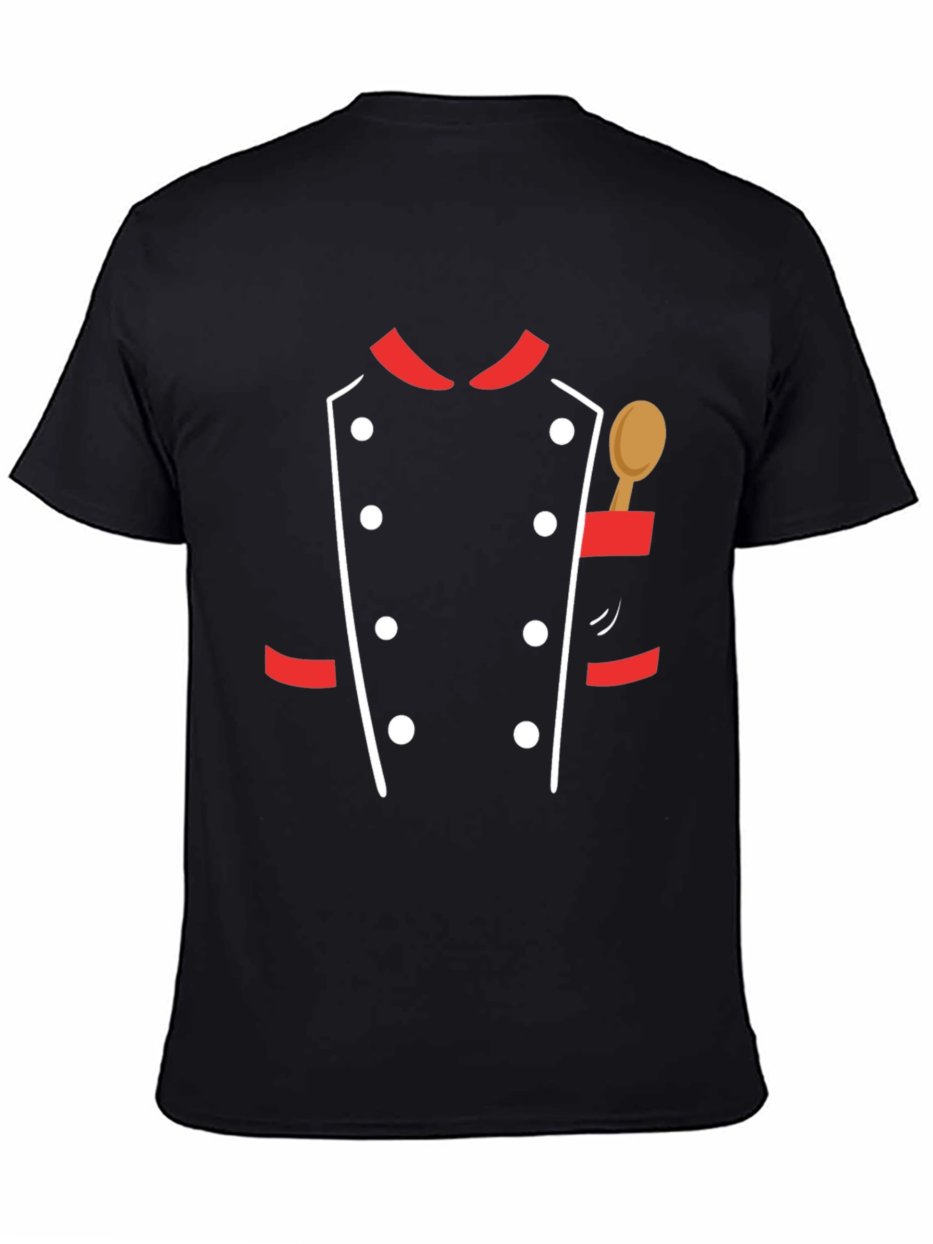 Chef Uniform T-Shirt - Fun Cook Costume Tee