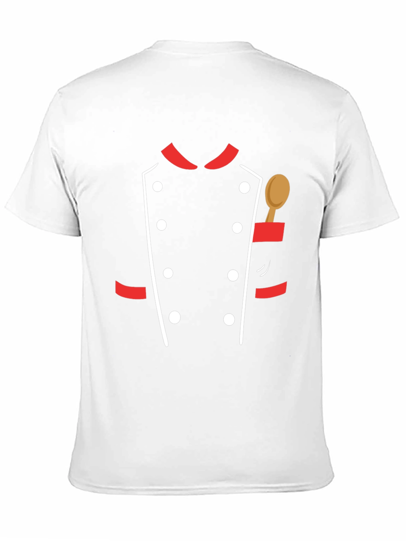 Chef Uniform T-Shirt - Fun Cook Costume Tee