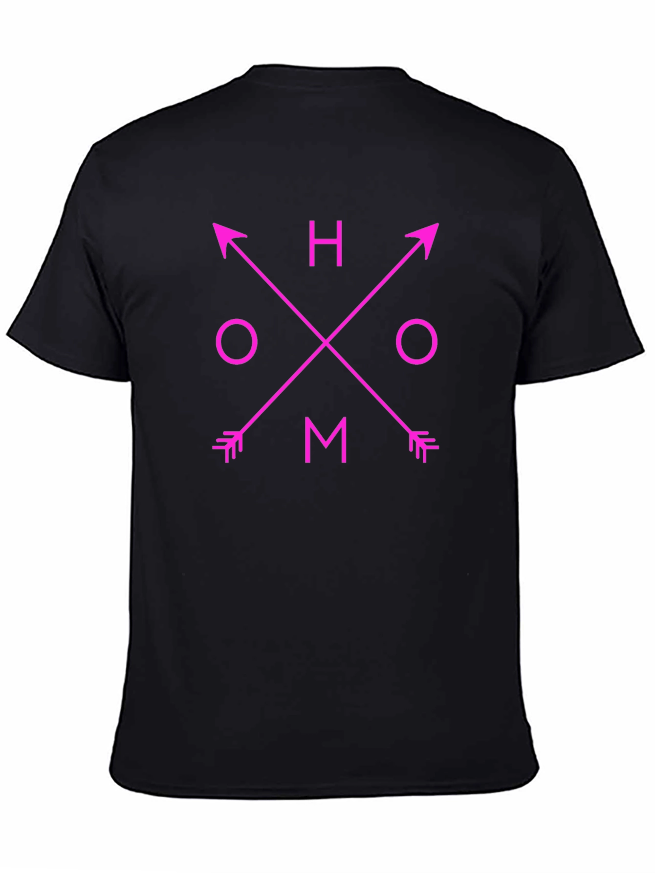 HOMO Arrows Graphic Tee - Trendy Casual Shirt