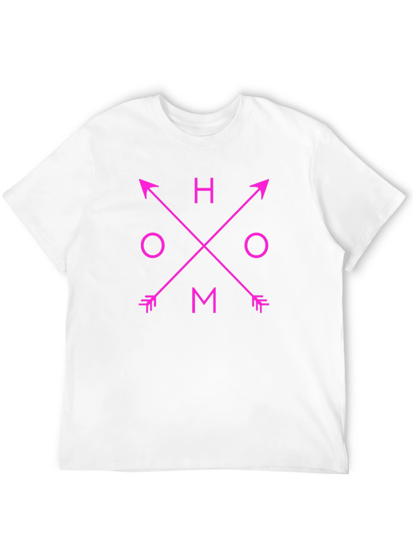 HOMO Arrows Graphic Tee - Trendy Casual Shirt