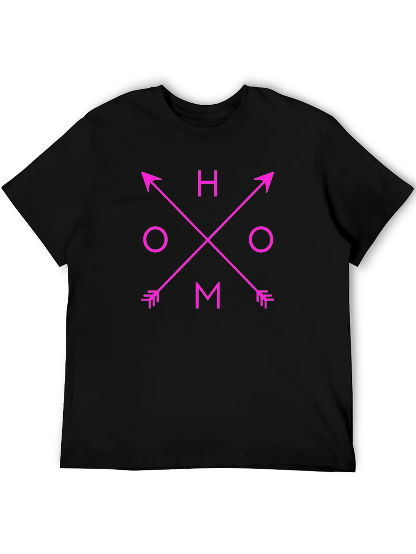 HOMO Arrows Graphic Tee - Trendy Casual Shirt